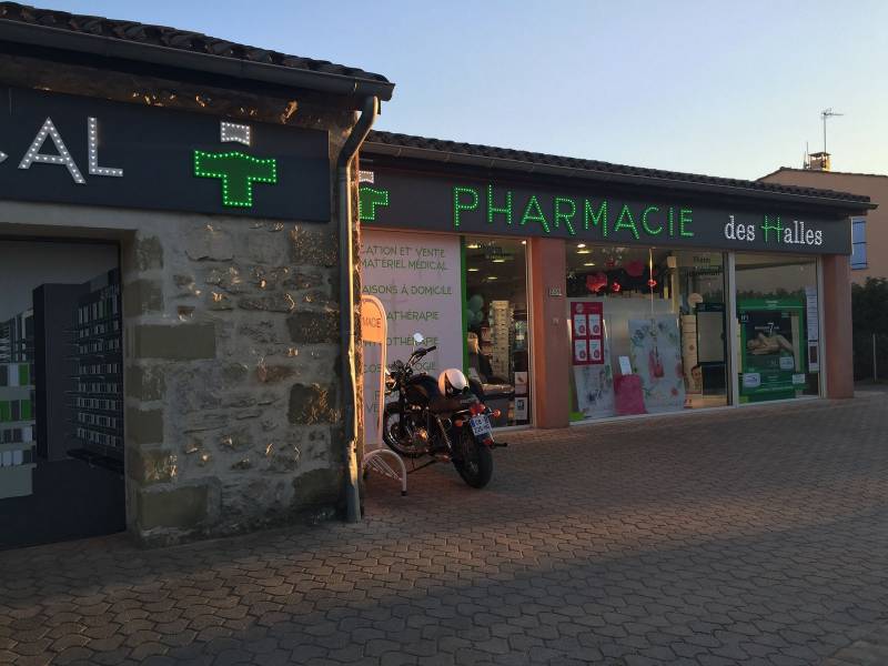 Enseigne lumineuse pharmacie Gard