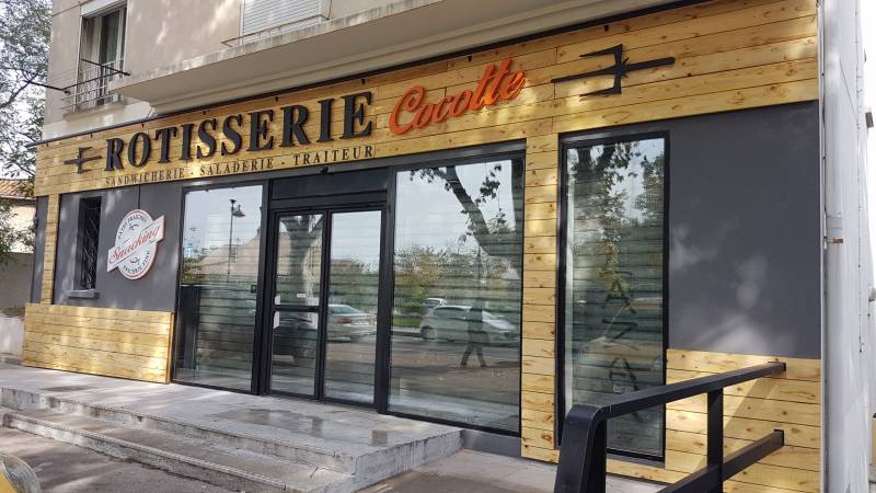 habillage de façade en lames de bois bouches du rhone