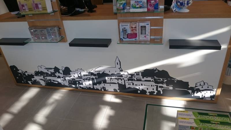 signalétique et décoration pharmacie aix en provence