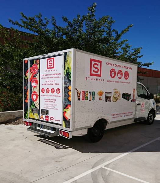 décoration camion frigorifique vitrolles