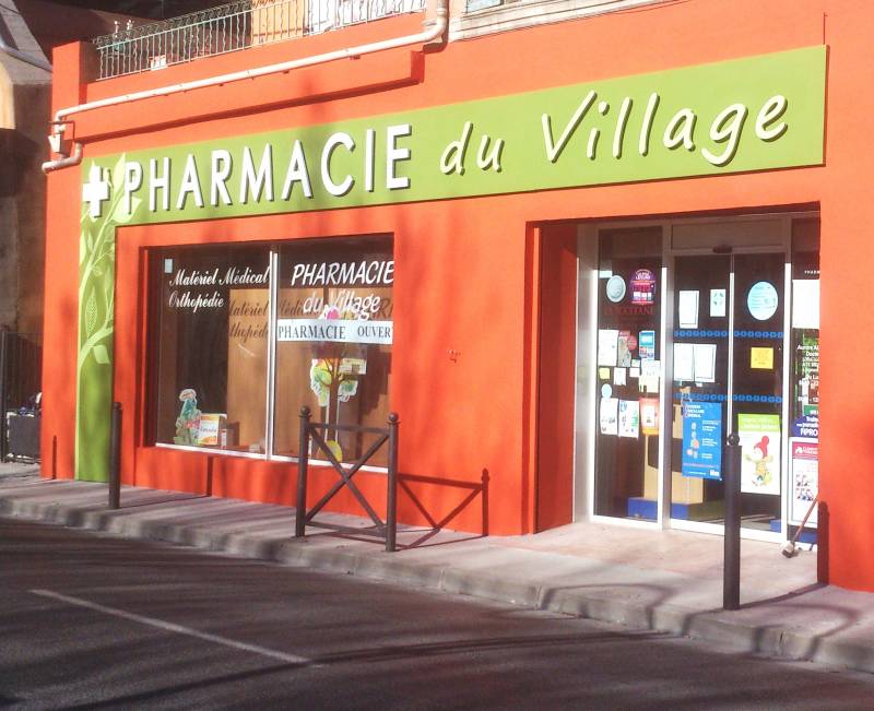 enseigne à diodes pour pharmacie à Auriol