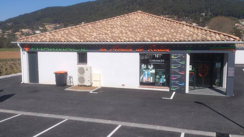 enseigne lumineuse pharmacie chateauneuf