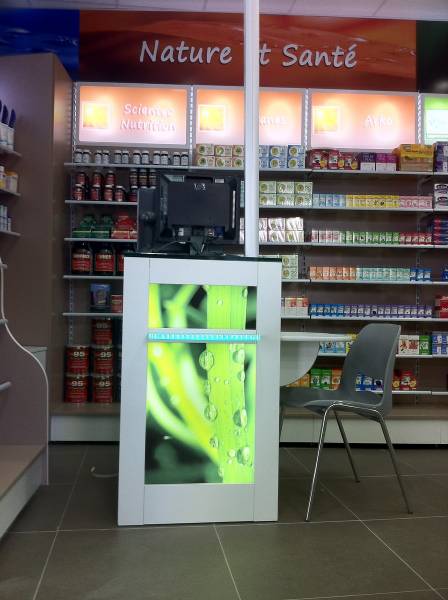 signalétique intérieure pharmacie aix en provence