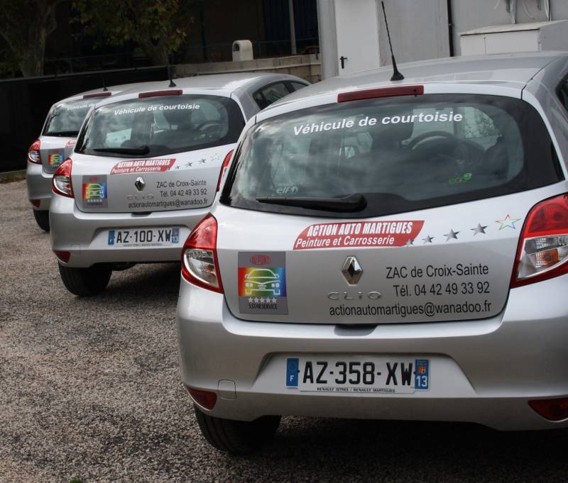 marquage flotte véhicule aubagne