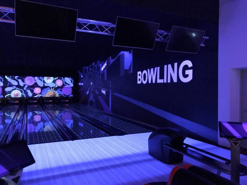 décoration adhésif mur bowling vitrolles