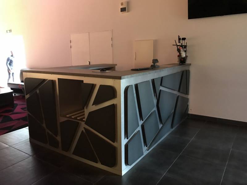 comptoir sur mesure lumineux aubagne