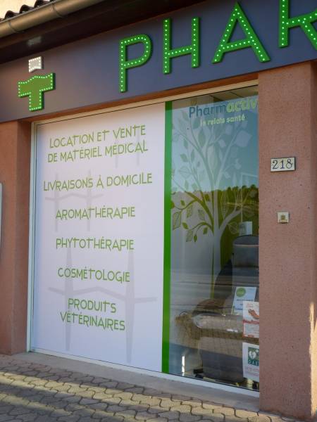 Enseigne de pharmacie à diodes Saint Quentin-La-Poterie