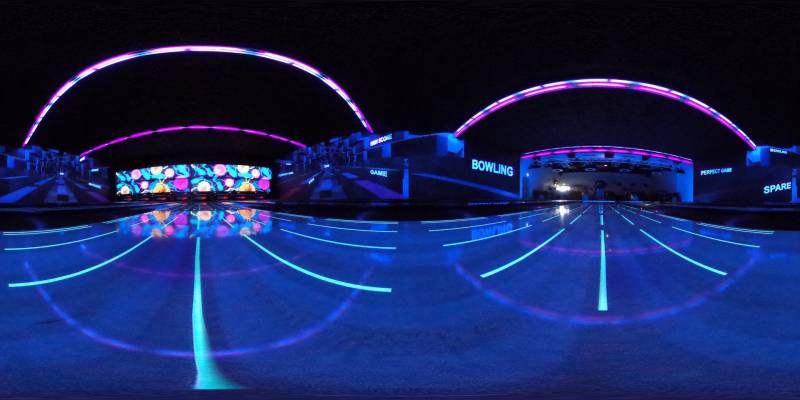 décoration adhésif mur bowling miramas