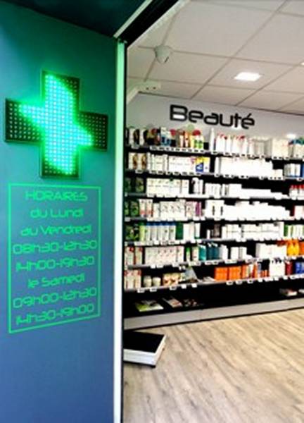 signalétique intérieure de pharmacie bouches du rhone