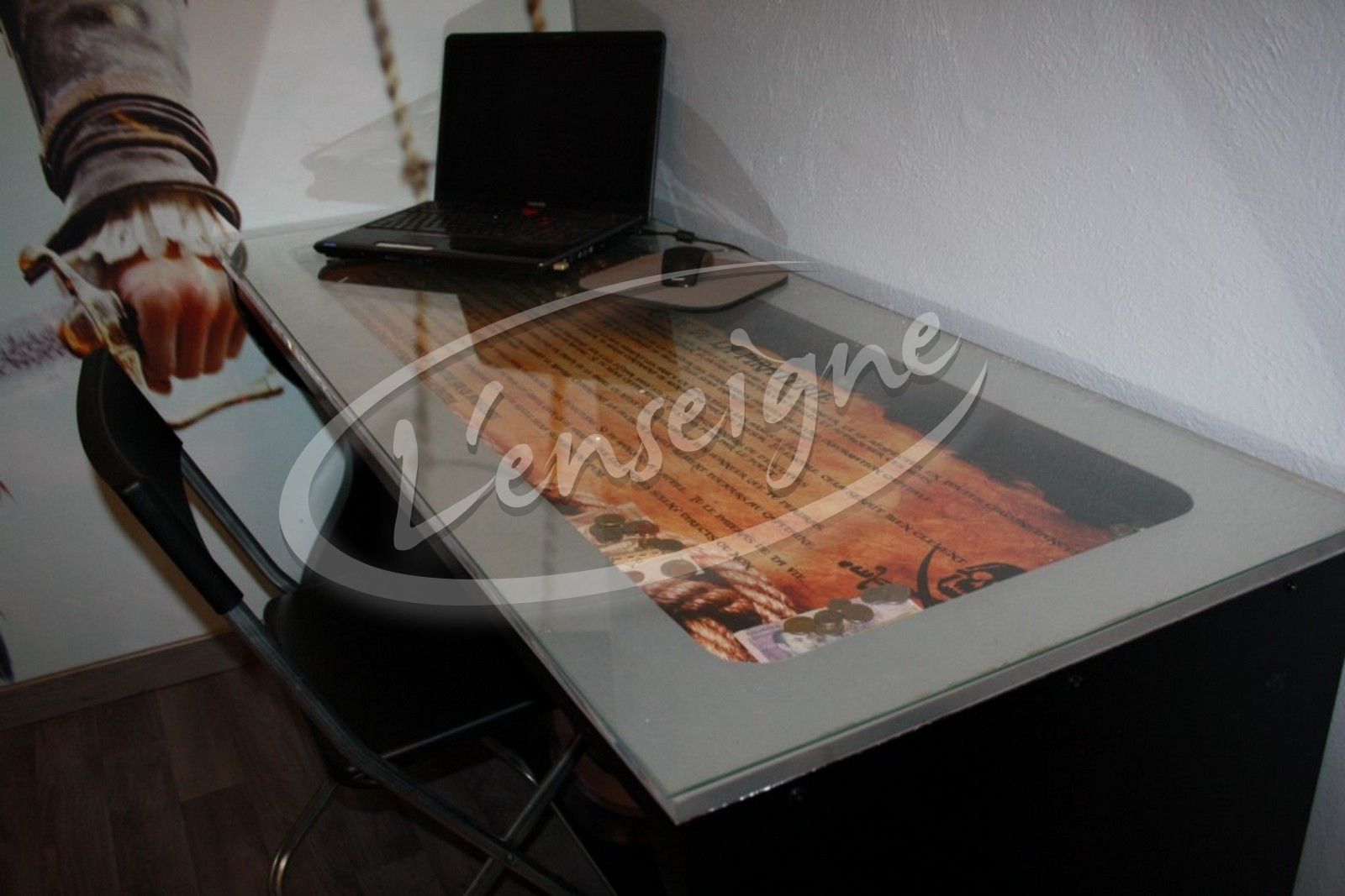 bureau lumineux sur mesure à aubagne