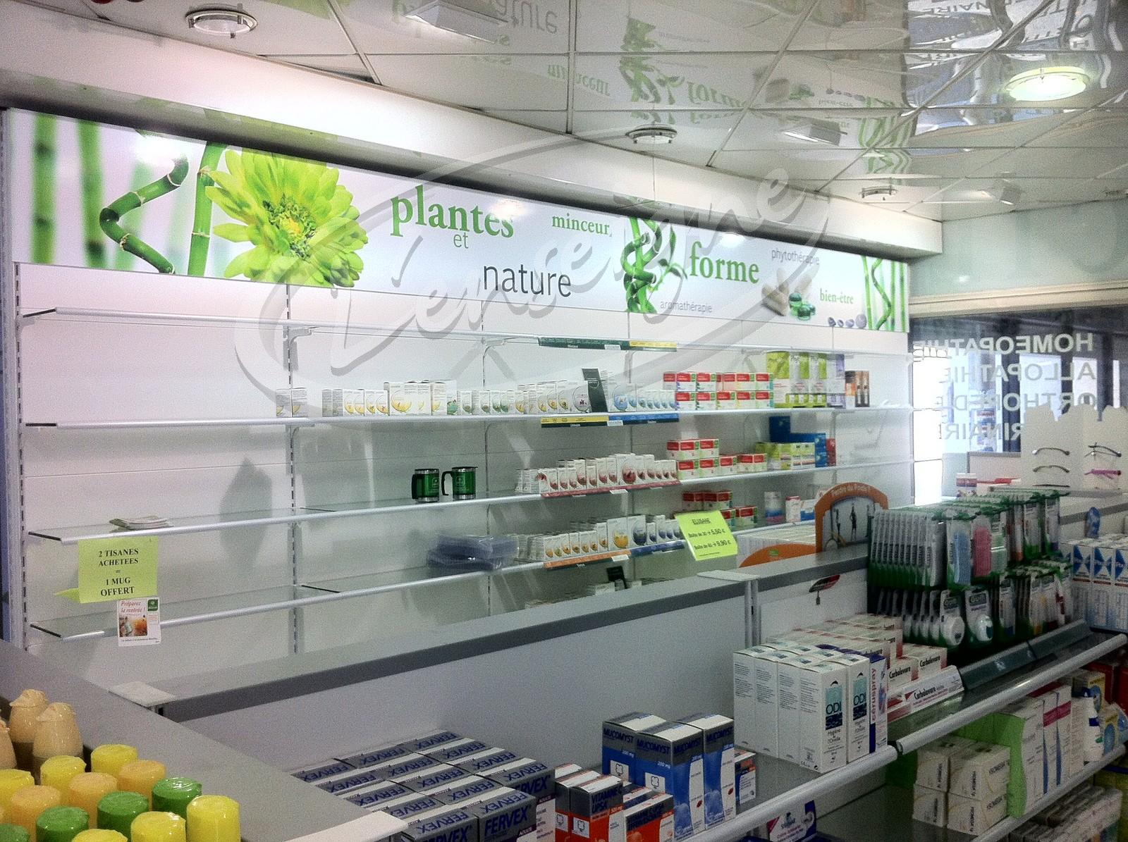 bandeaux décoratifs pharmacie marseille