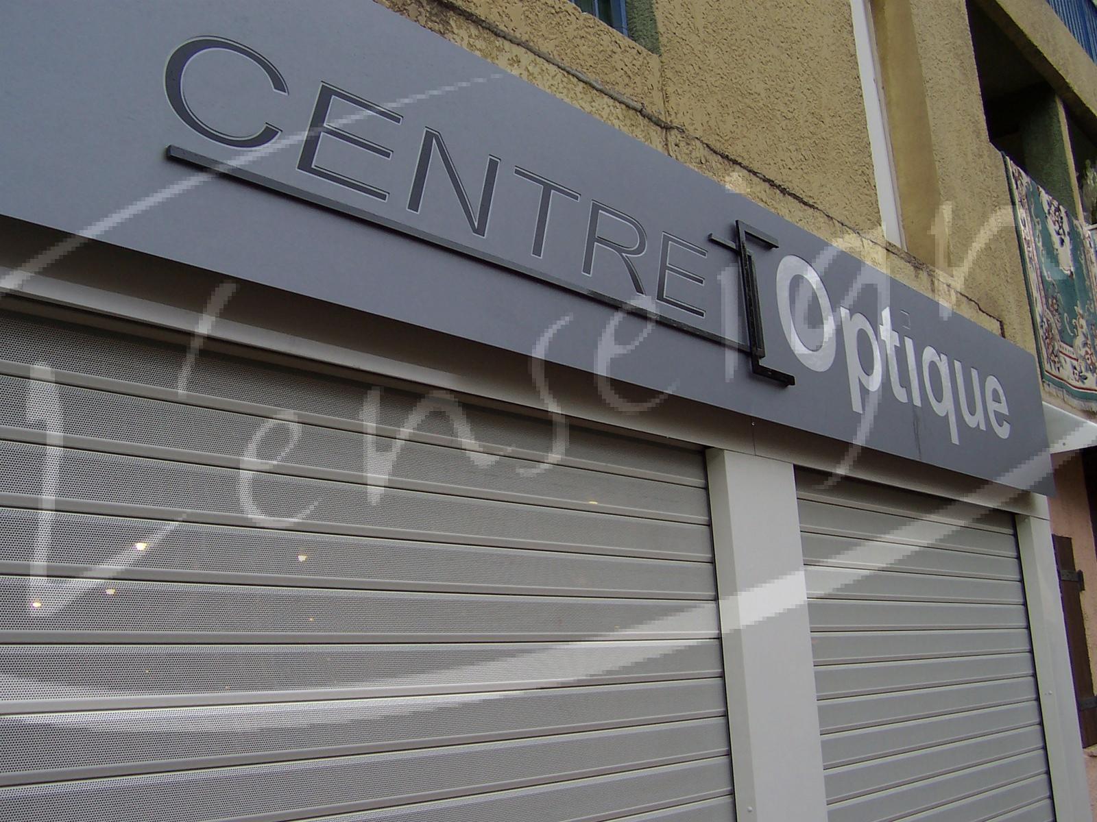 Enseigne lumineuse Opticien aix en provence