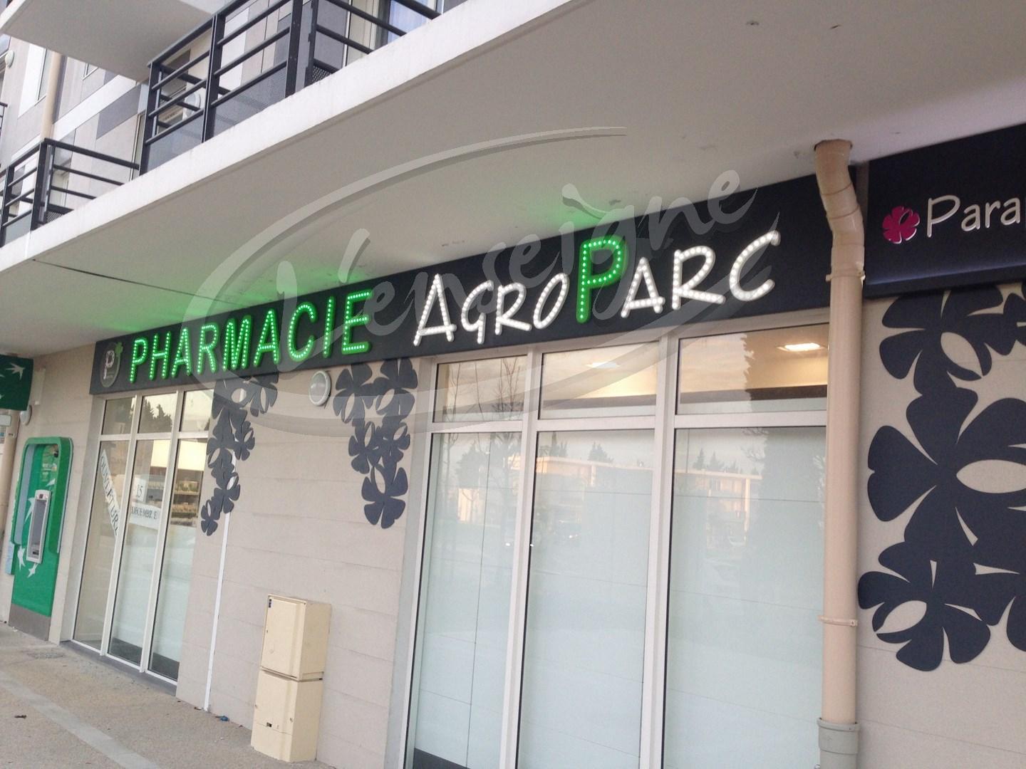 enseigne lumineuse avignon