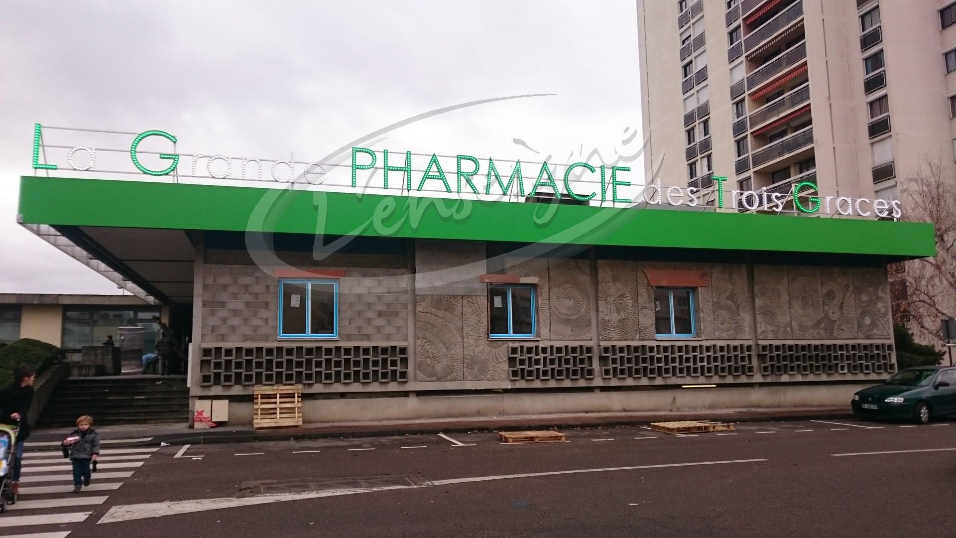 enseigne lumineuse Roanne