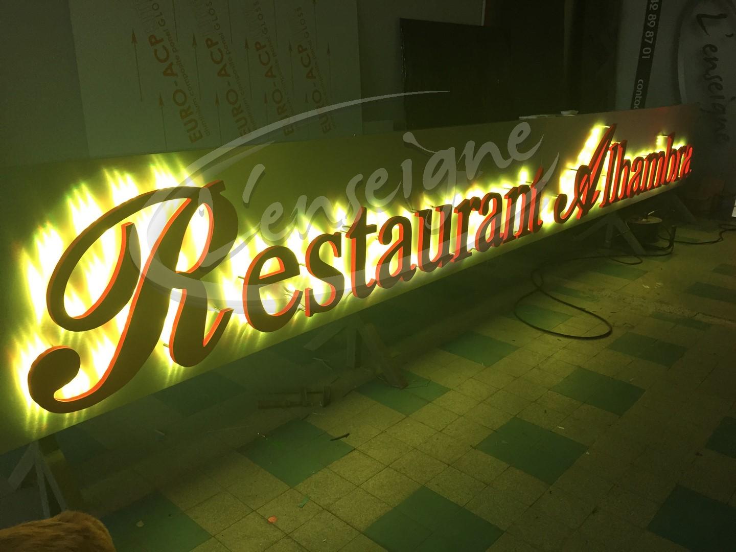 panneau publicitaire lumineux à aix en provence