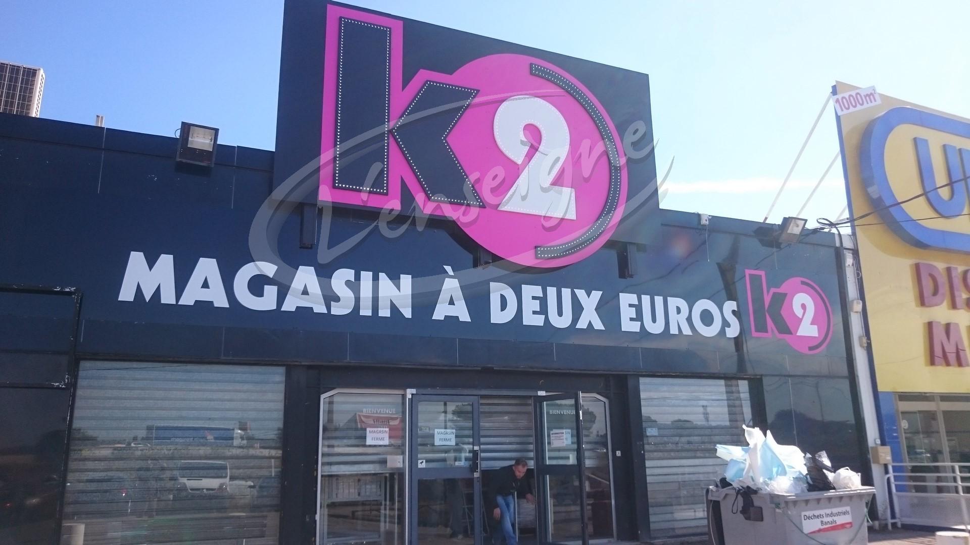 enseigne lumineuse plan de campagne