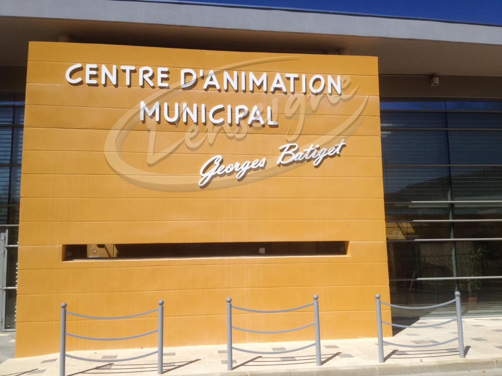 Enseigne pour Mairie bouche du rhone