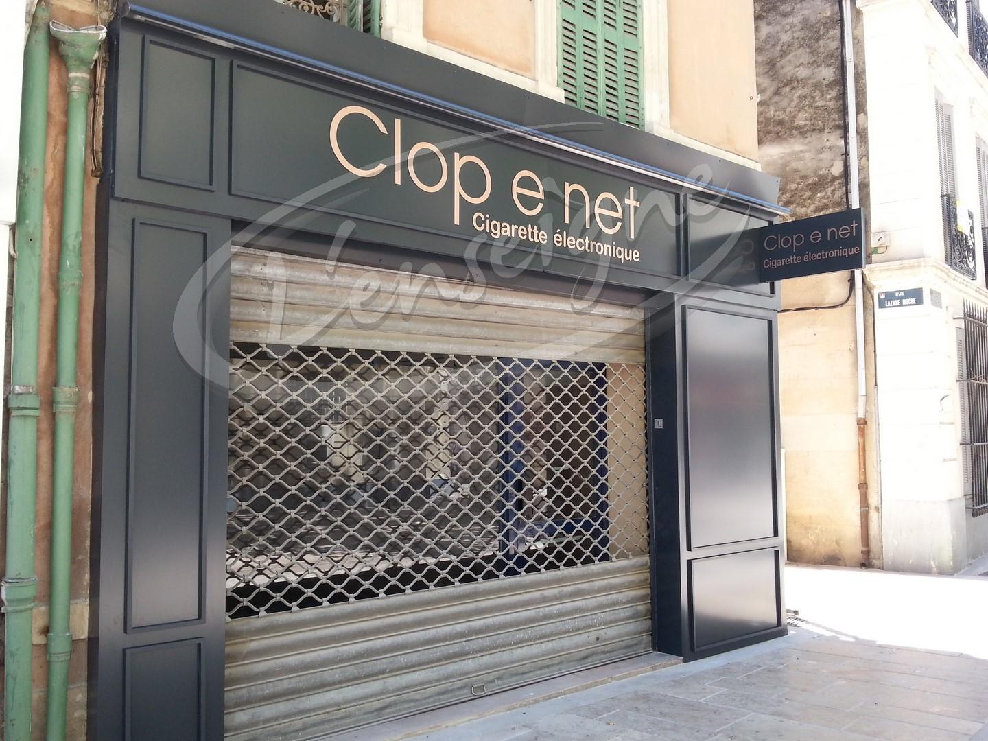 panneau lettres découpées marignane