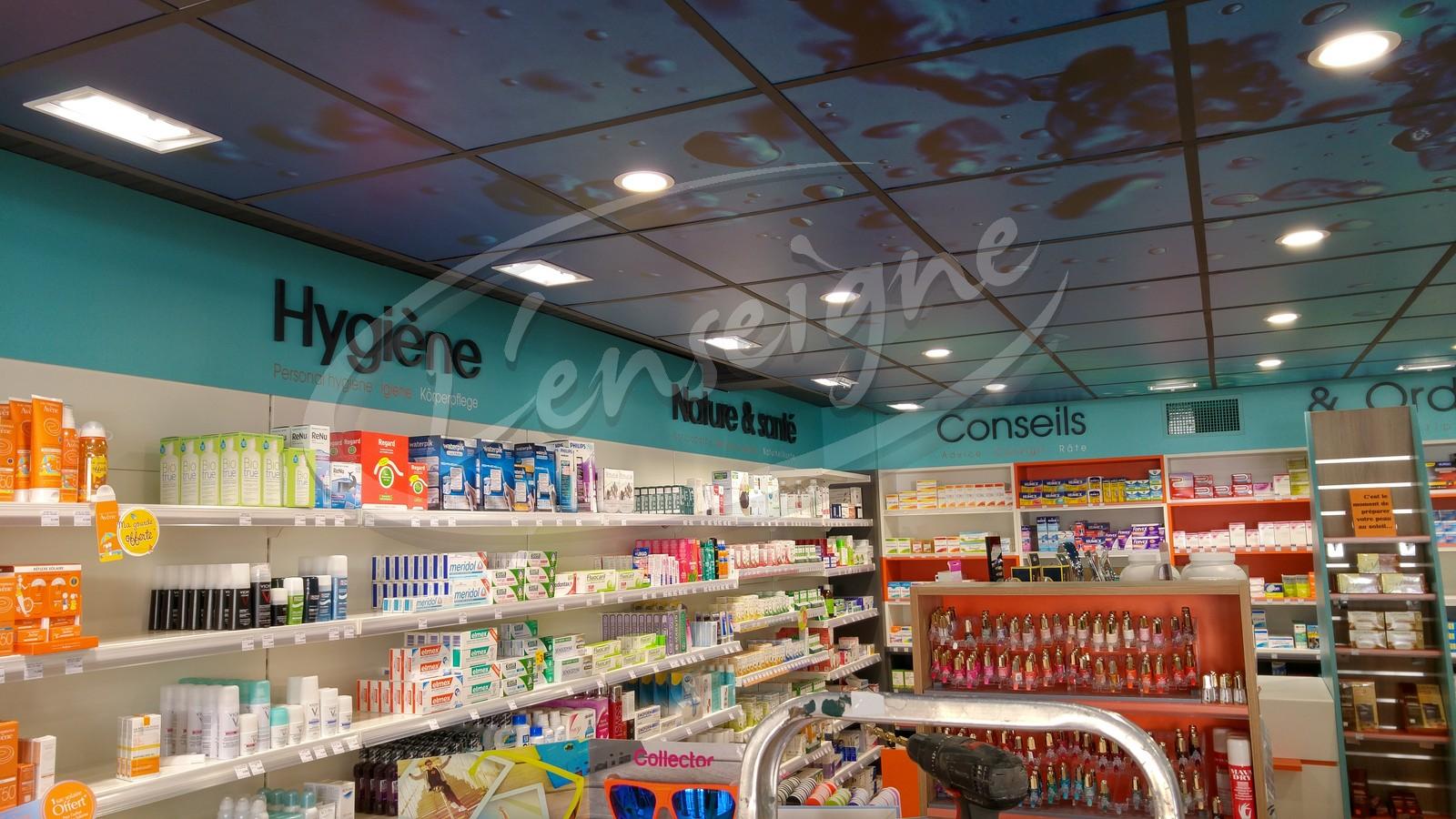 Faux plafond décor adhésif Sainte Maxime