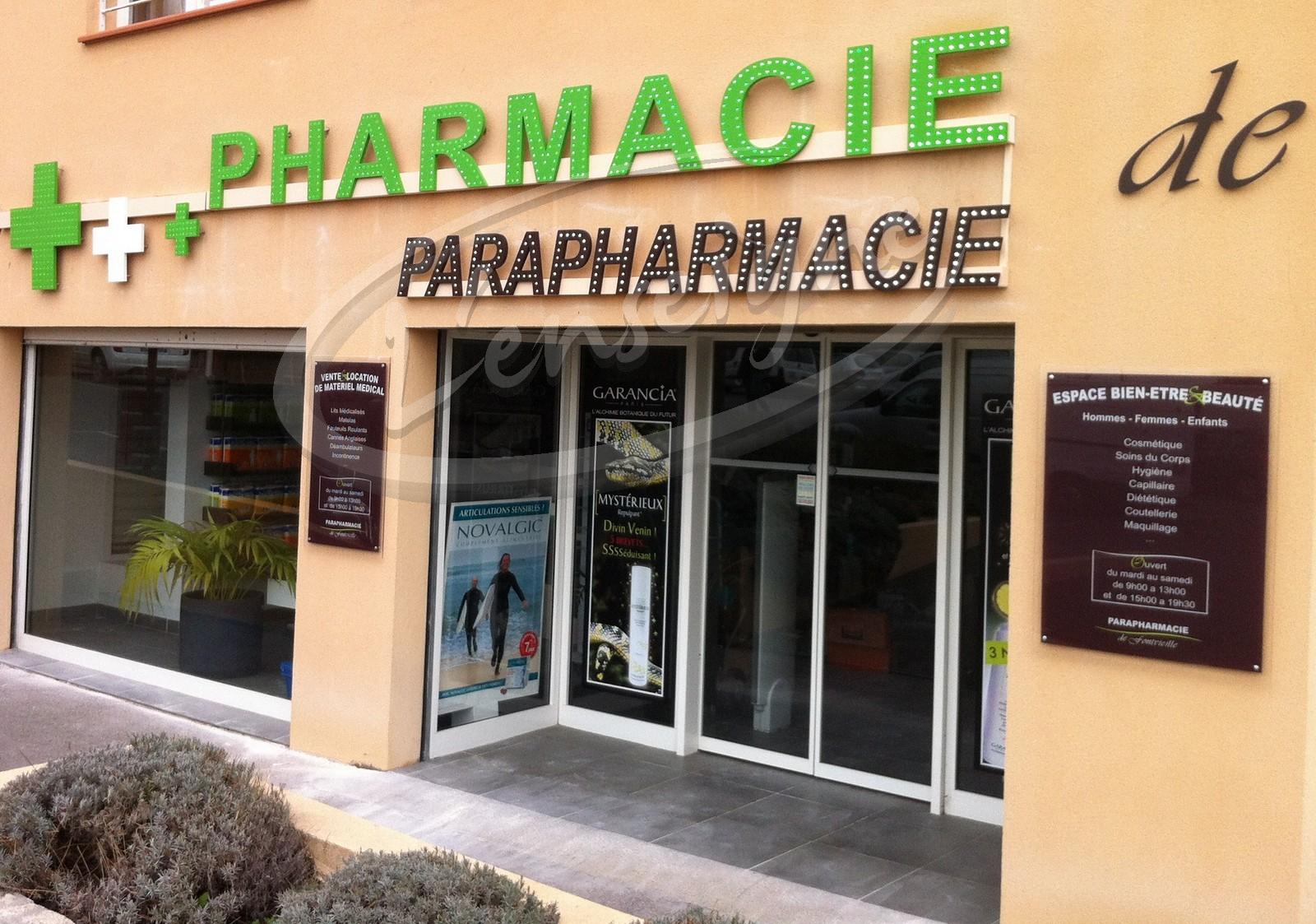 signalétique de pharmacie bouches du rhone