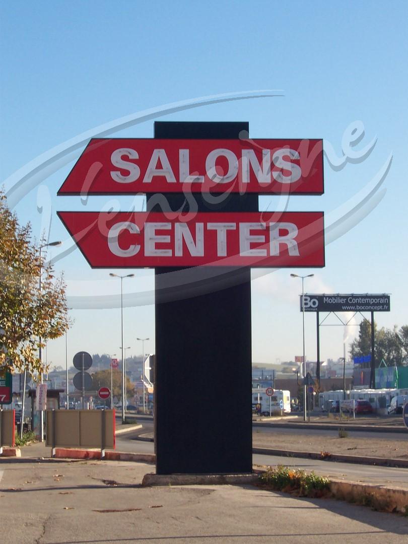 Totem lumineux Aix en Provence