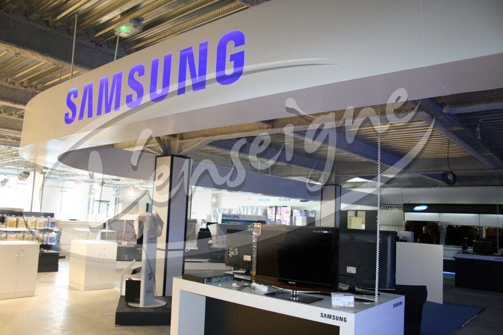 panneau lumineux stand de foire bouches du rhone