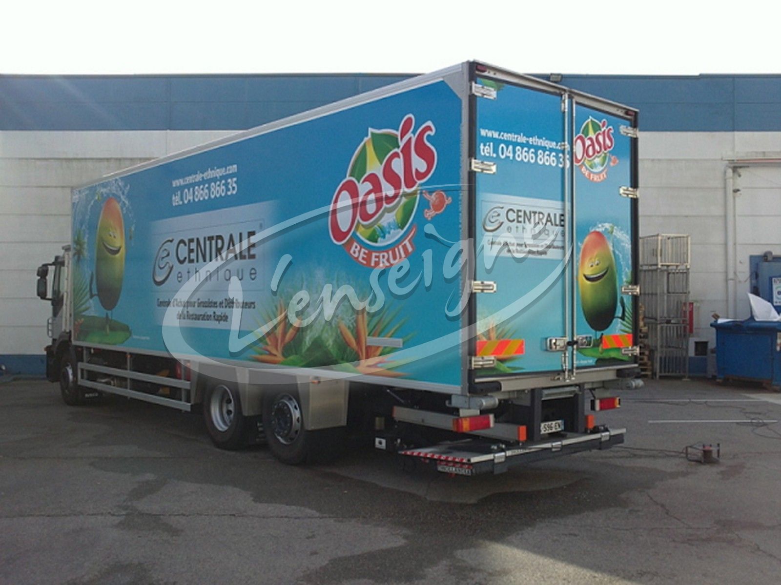 impression numerique pour camion poids lourd à vitrolles