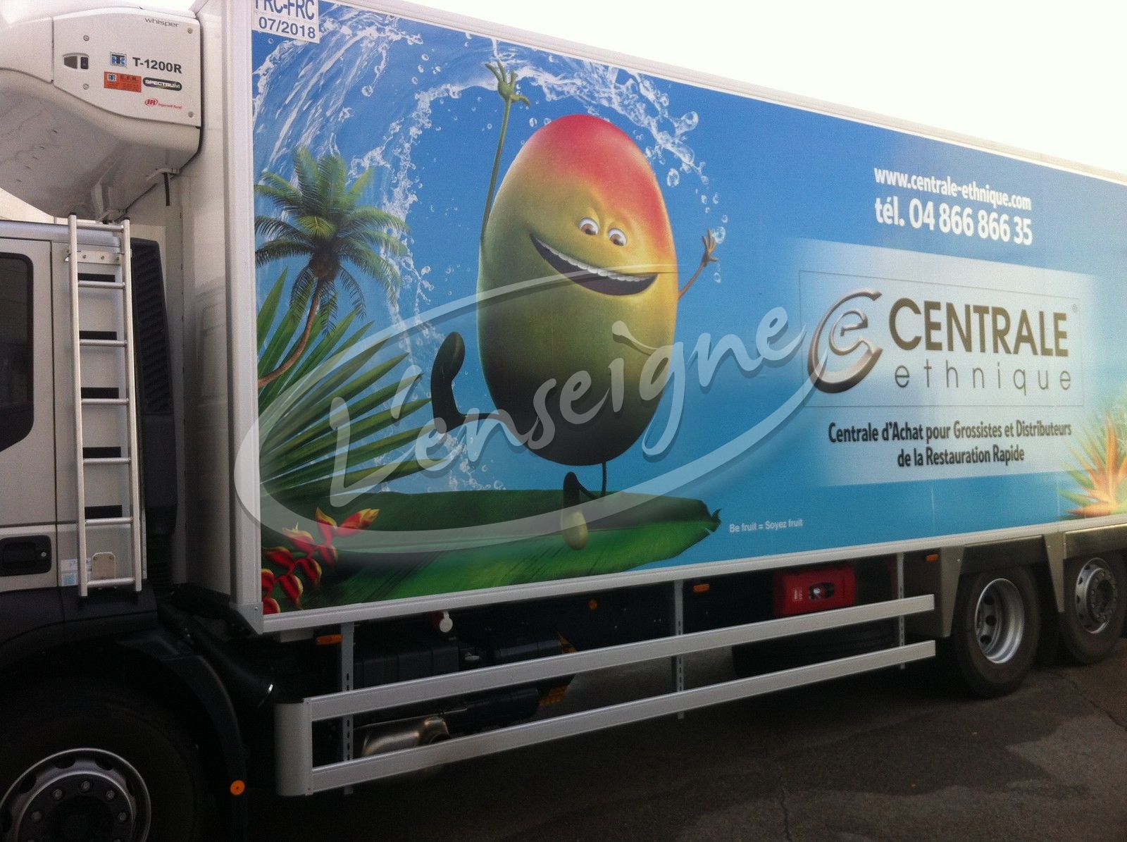 total covering poids lourd plan de campagne