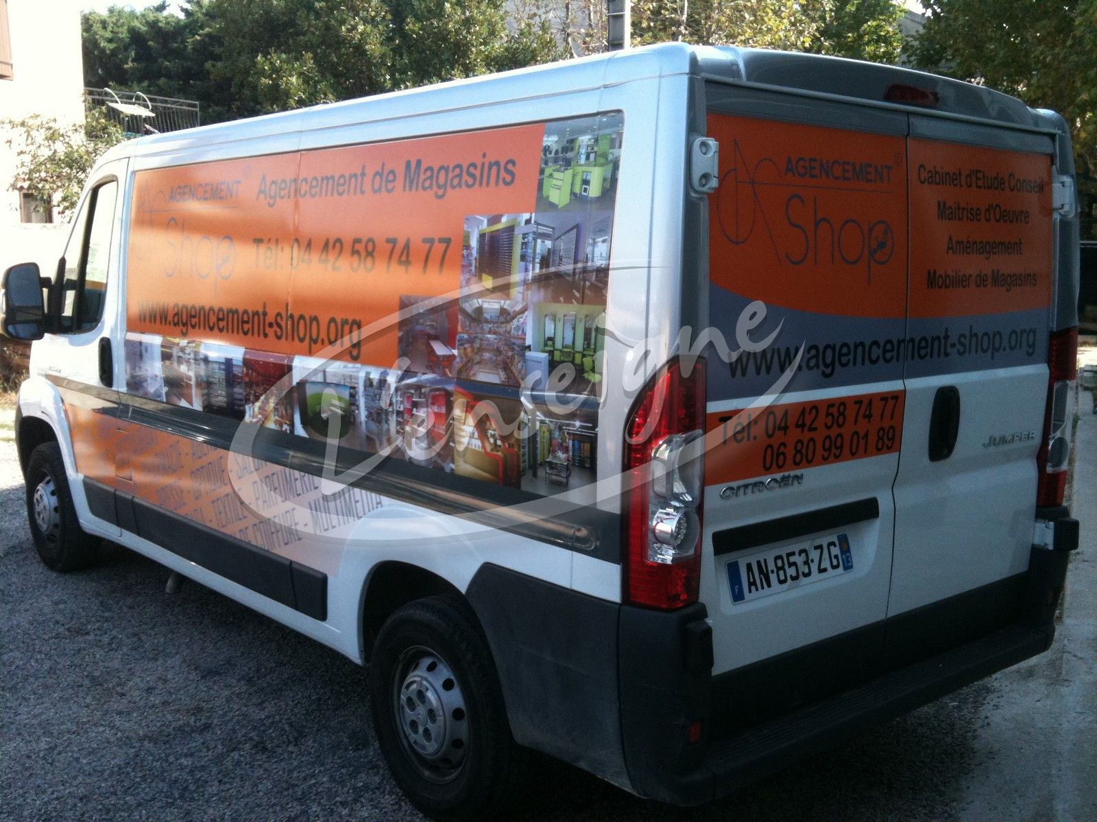 total covering fourgon de societé aix en provence