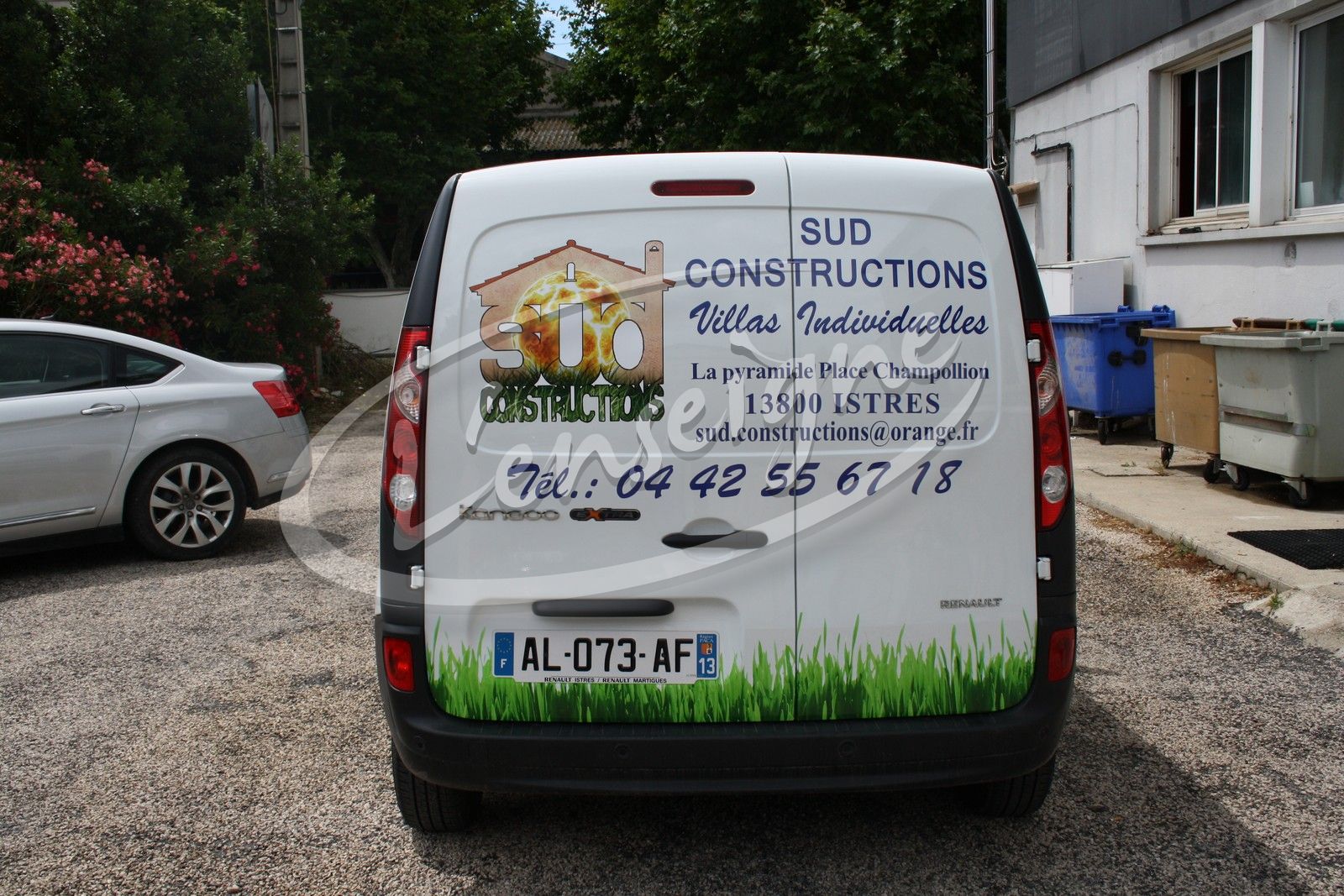 marquage véhicules Port de Bouc