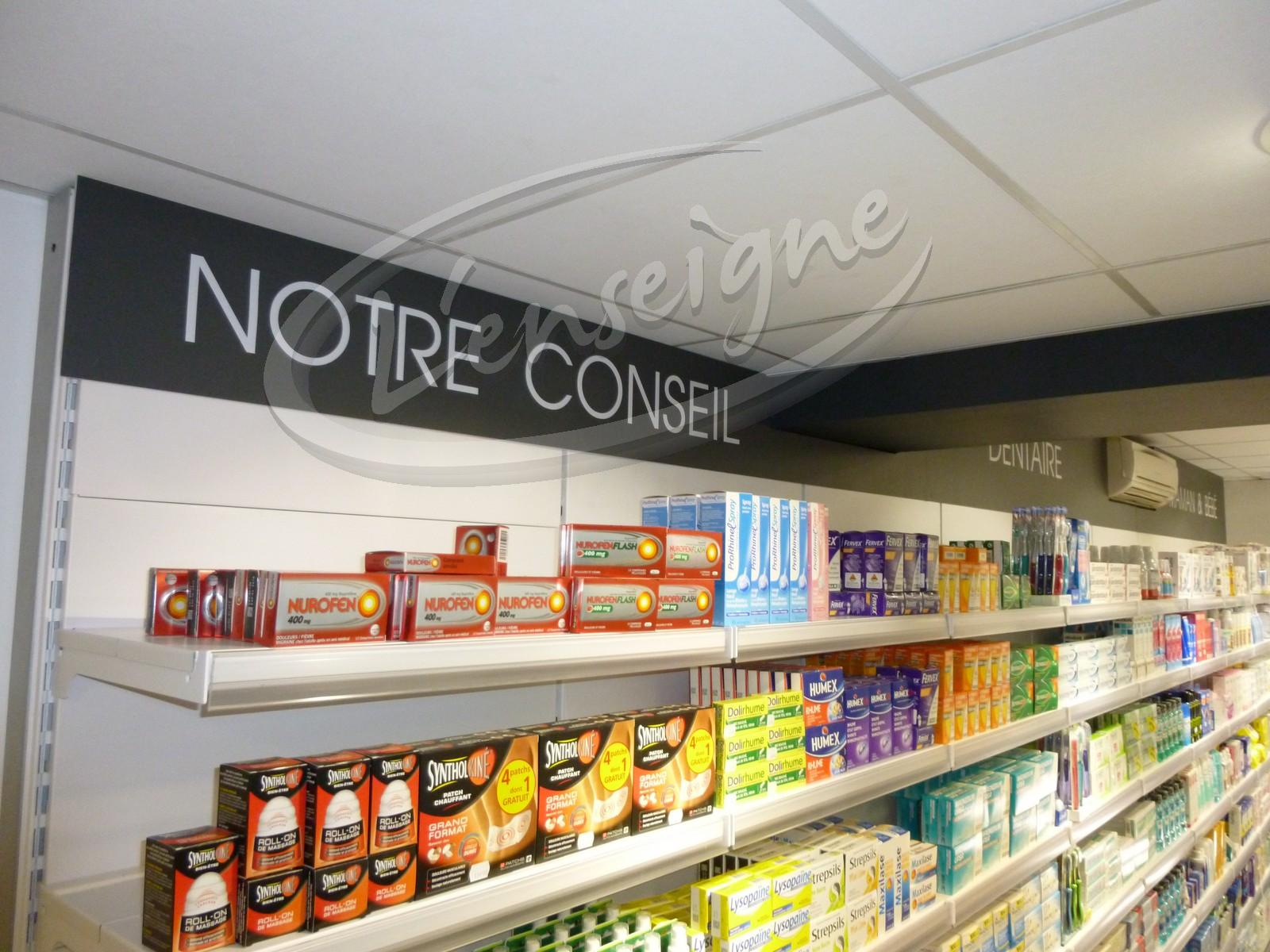 panneaux plats pharmacie istres