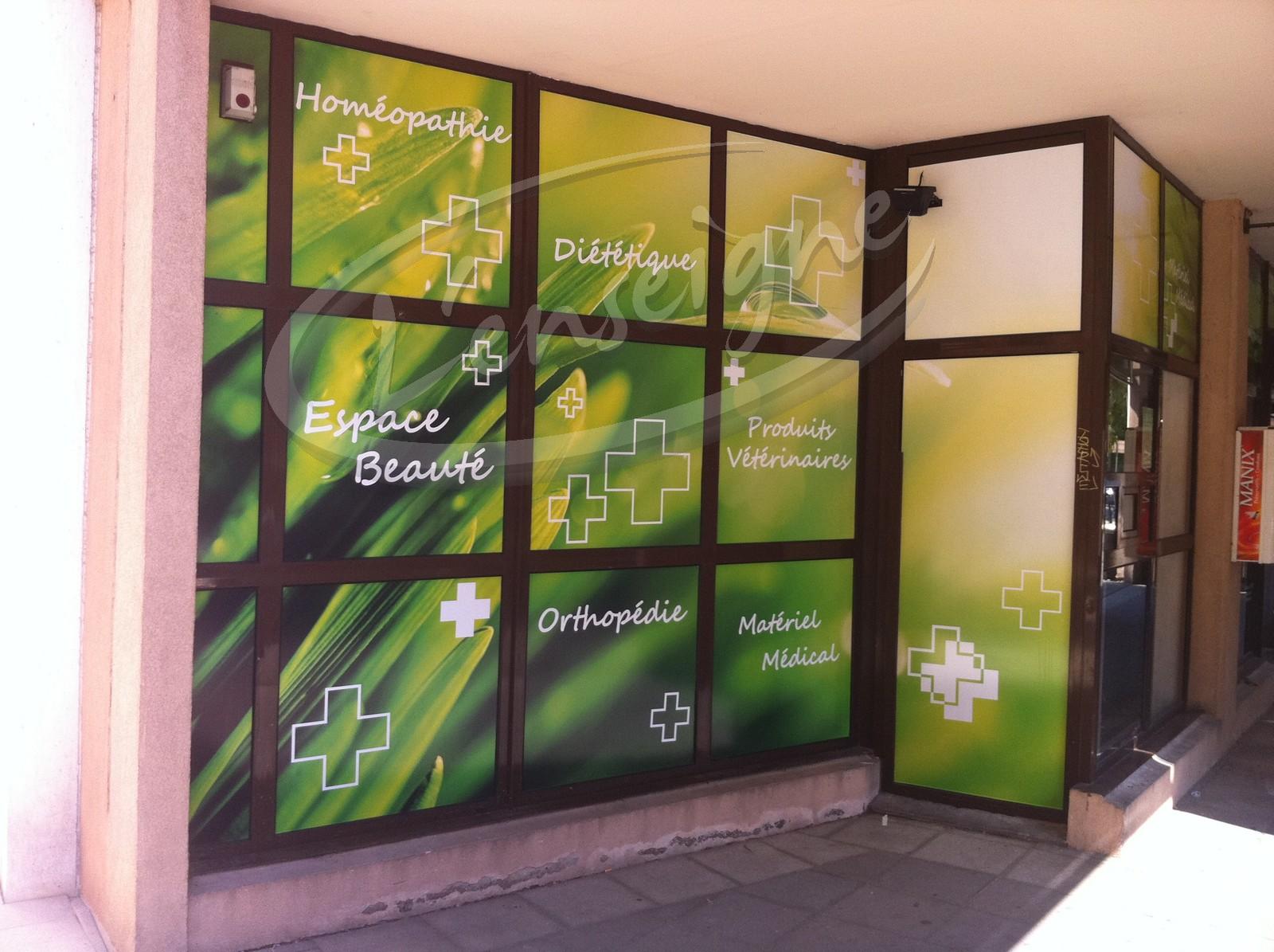 façade avant de commerce personnalisé martigues