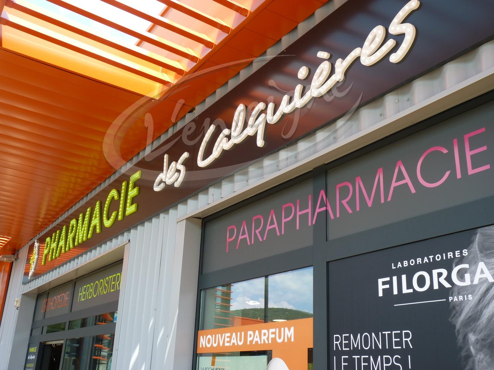 lettres reliefs à diodes enseigne montpellier