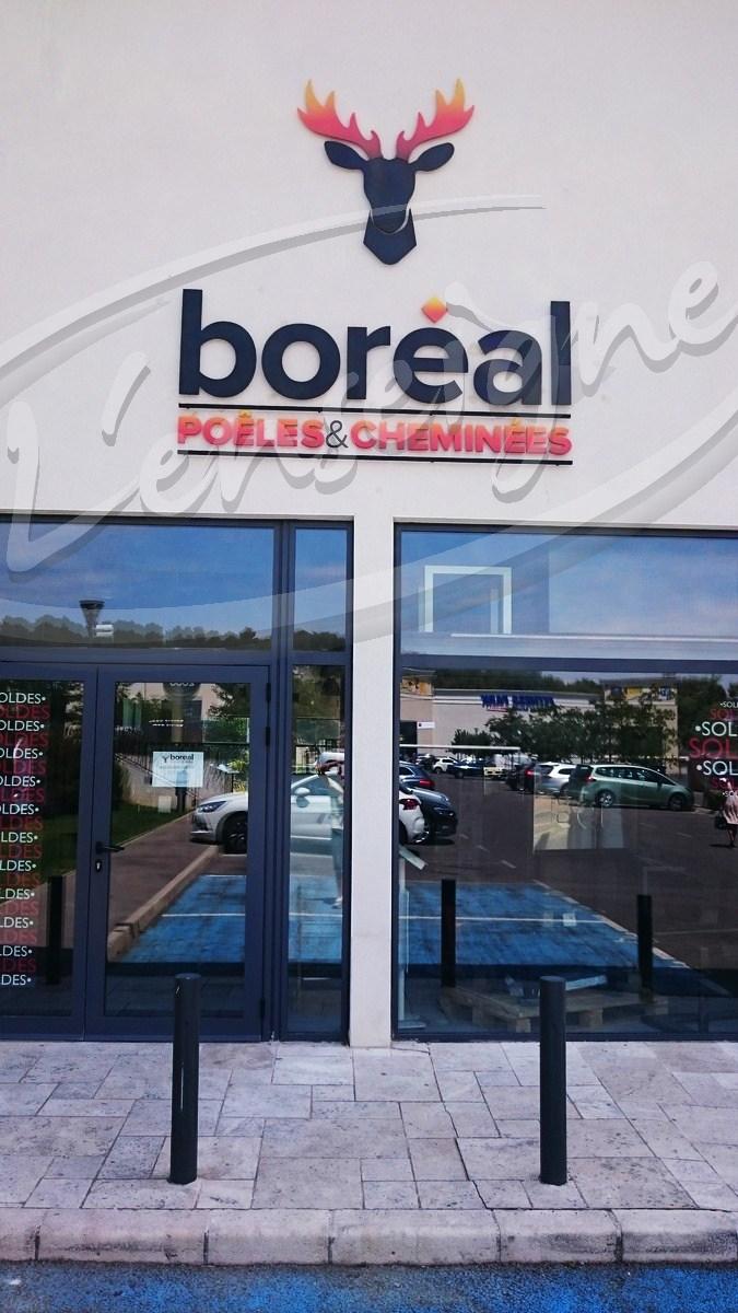 Lettres reliefs plan de campagne