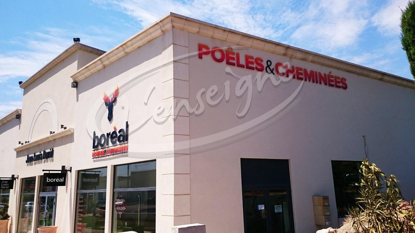 enseigne commerce aix en provence