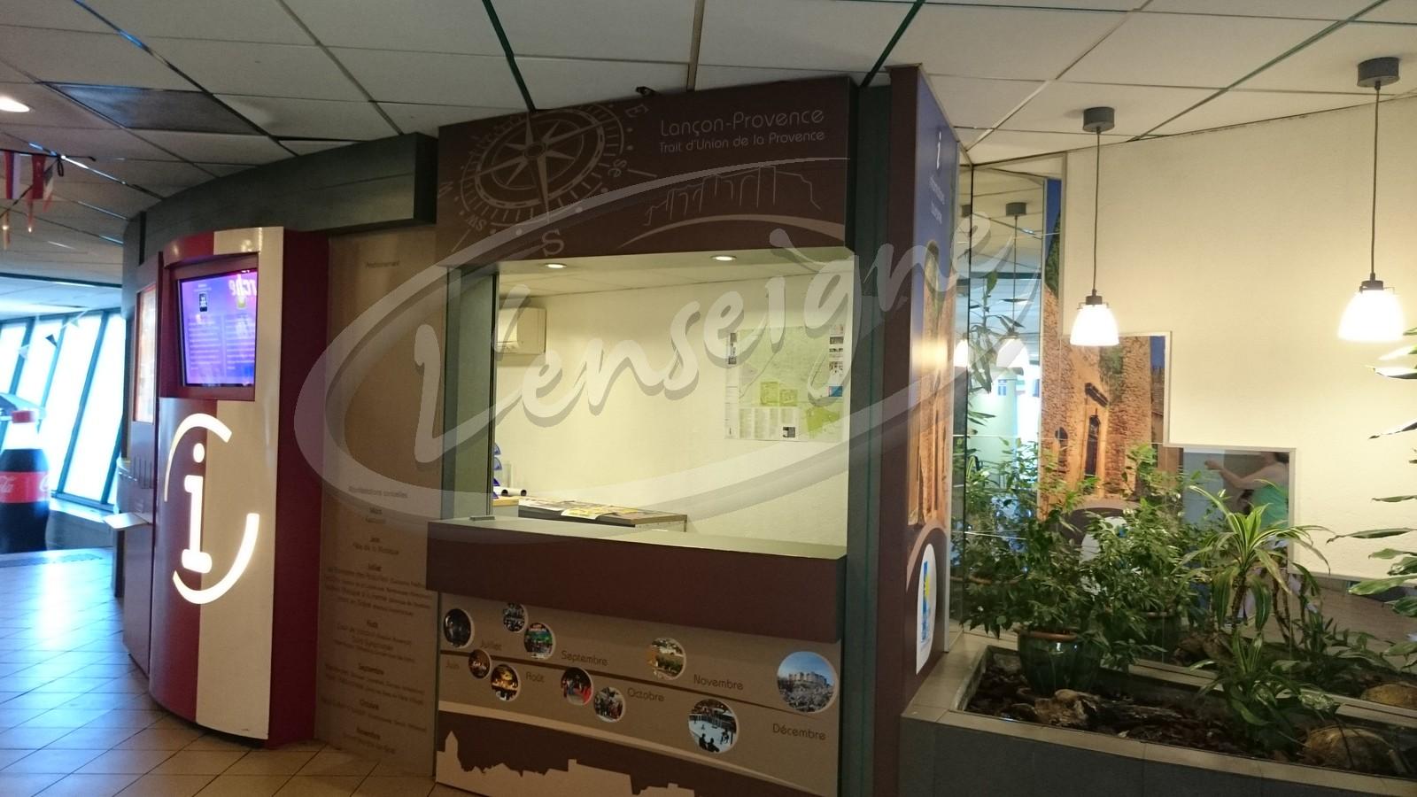 covering kiosque mairie de lançon