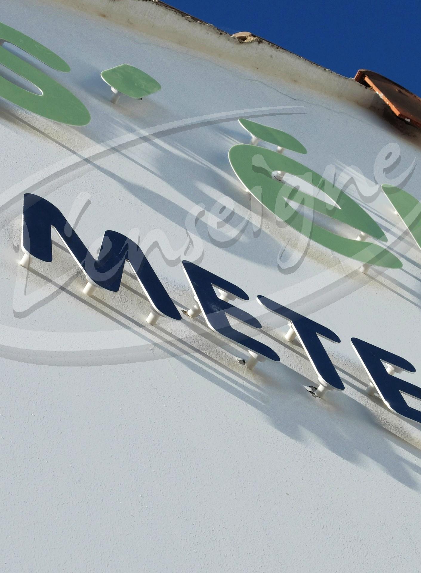 lettres reliefs aluminium la ciotat