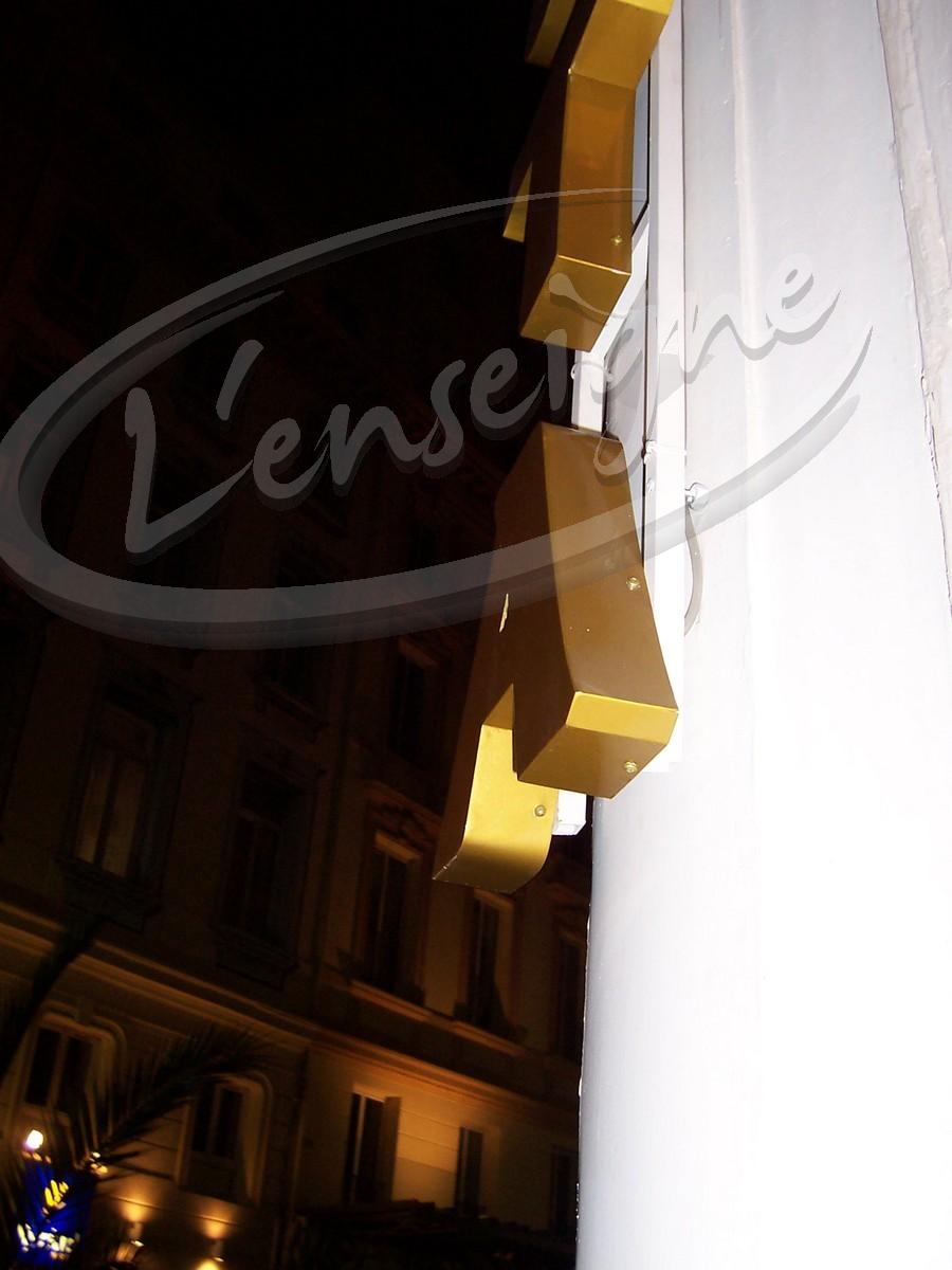 lettres reliefs aluminium aix en provence