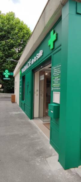habillage de façade pharmacie fos sur mer