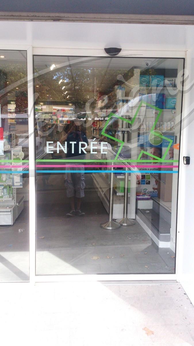 adhésif numérique transparent auriol